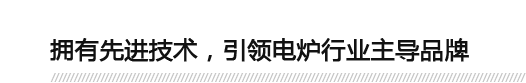 擁有先進(jìn)技術(shù)彼念，引領(lǐng)電爐行業(yè)主導(dǎo)品牌